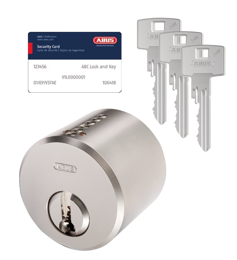 Rund säkerhetscylinder ABUS Zolit