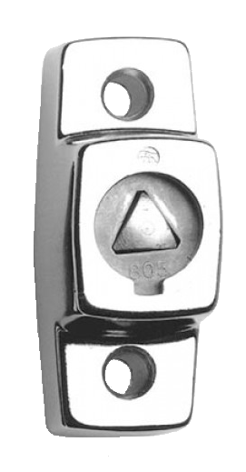 Säkerhetsanordning ASSA 805 Krom för fönster, fönsterdörr och skåpdörr