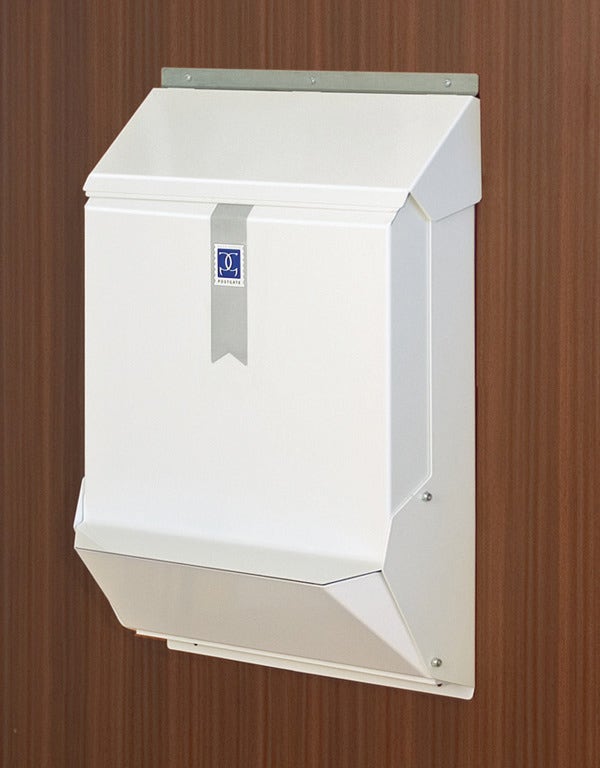 Säkerhetsbrevlåda PostGate Brand Vit