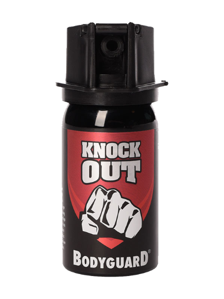 Självförsvarsspray Bodyguard Knock Out Version 3 - Förblindar, färgar och paralyserar