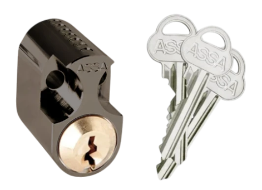Oval enkelcylinder ASSA 703 för insidan – bild 3 – St George