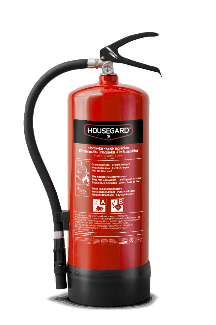 Skumsläckare 6 liter 21A 183B Housegard