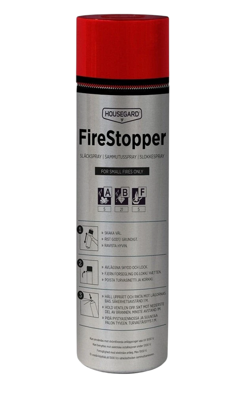 UTGÅTT - Släckspray Housegard FireStopper 5A 21B 5F