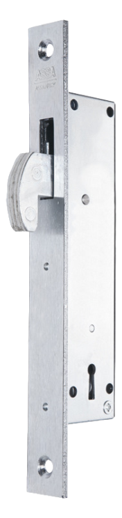 Godkänt tillhållarlåshus till smalprofildörrar ASSA 237