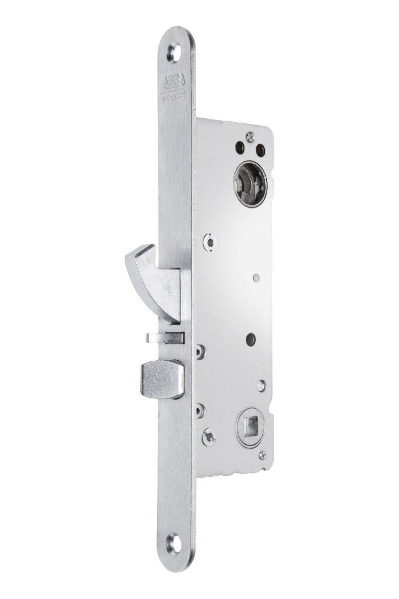 Smalprofillåshus med split spindle ASSA 640-35 Connect