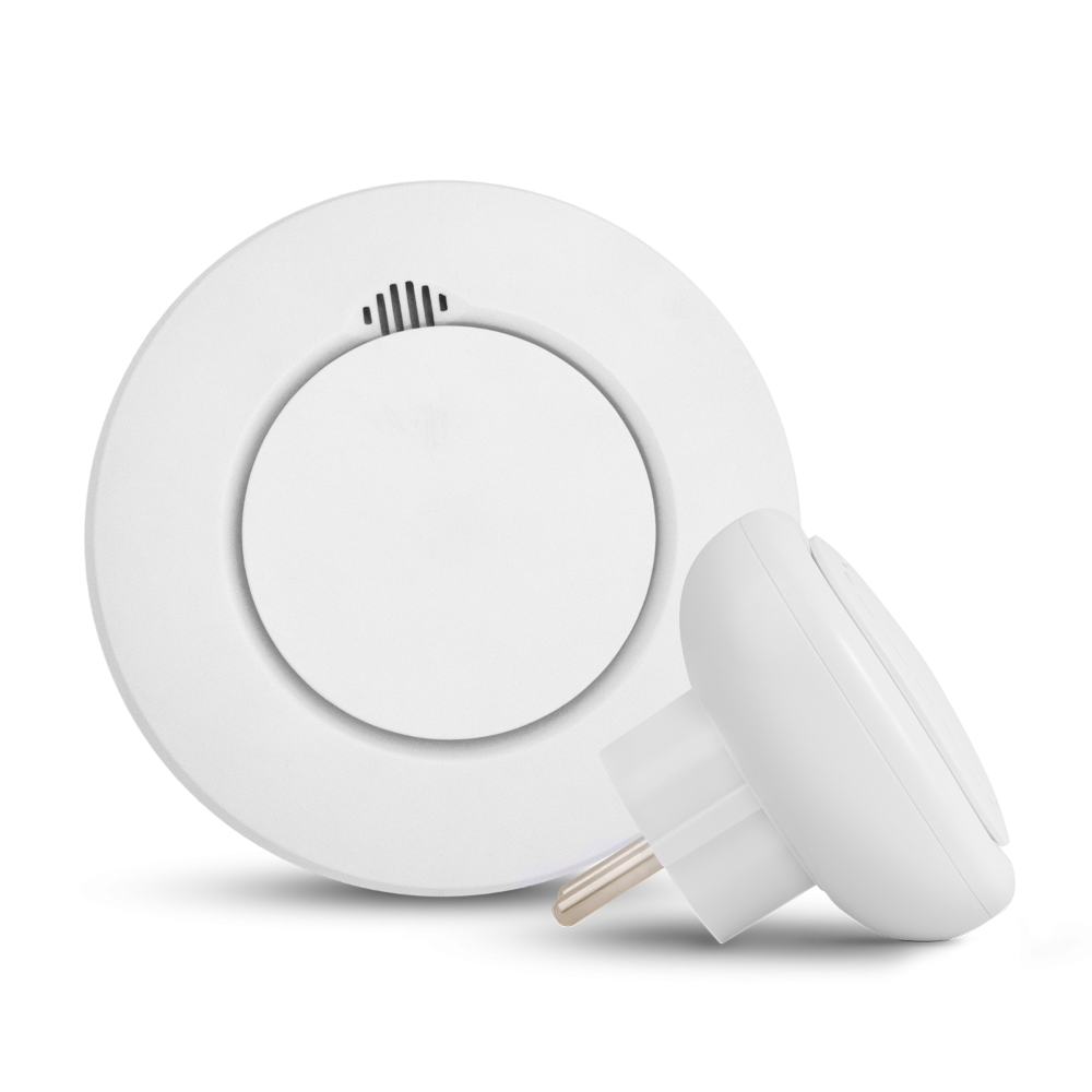 Smart brandvarnaresystem Housegard Note - Startpaket med hub och en brandvarnare