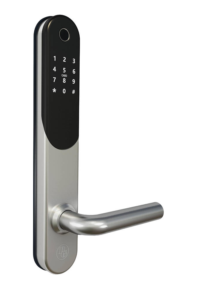 Smart digitalt dörrlås BG 5000 Silver