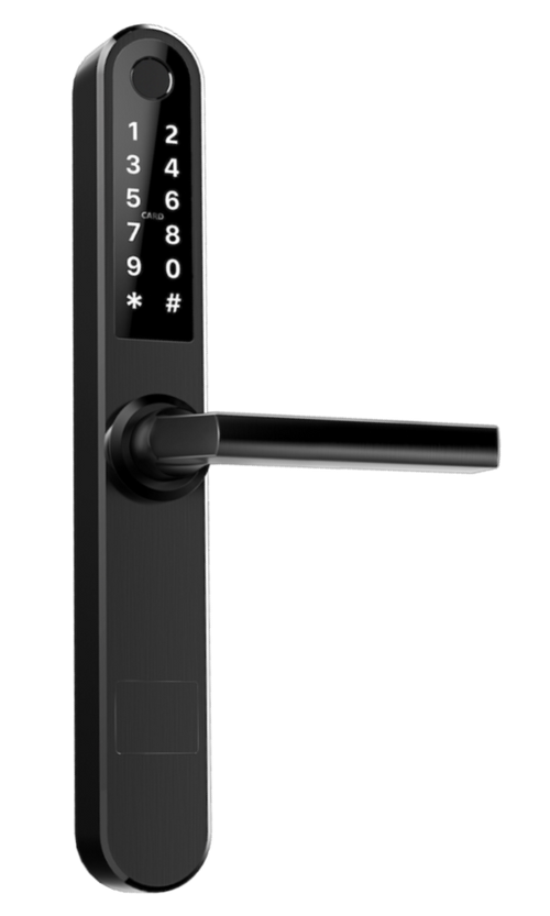 Smart digitalt dörrlås BG 2000 (V2) Svart