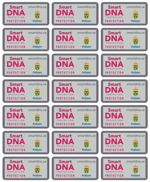 Minidekaler "SmartDNA Protection" - 21 styck