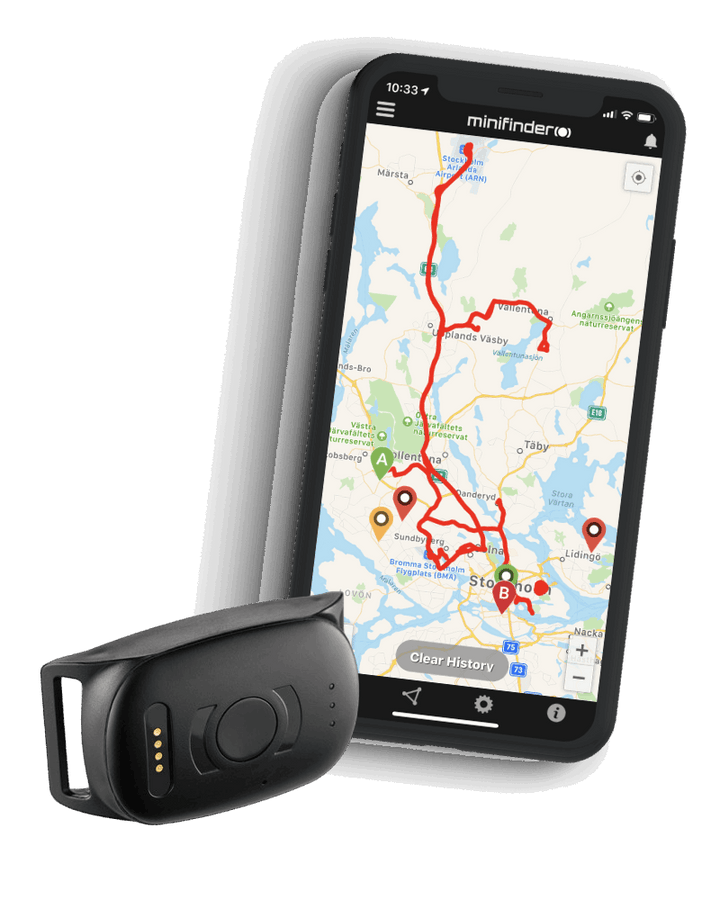 Spårsändare / GPS tracker MiniFinder Atto Pro 4G till hund, katt och häst – St George