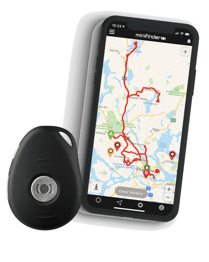 Trygghetslarm och spårsändare MiniFinder Pico 4G – St George