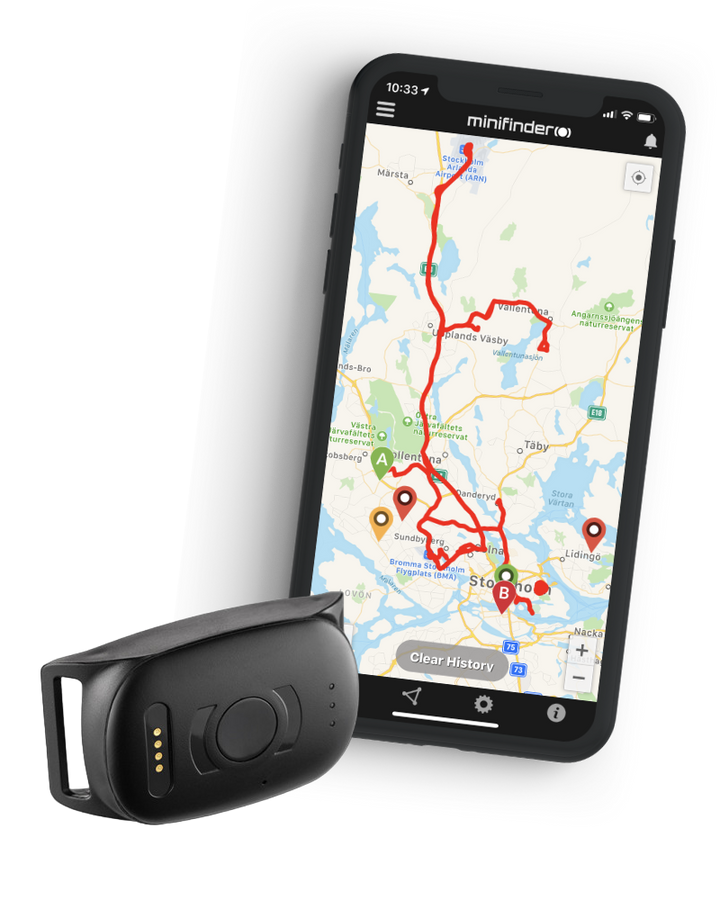 Spårsändare / GPS tracker MiniFinder® Atto Pro 4G till hund, katt och häst