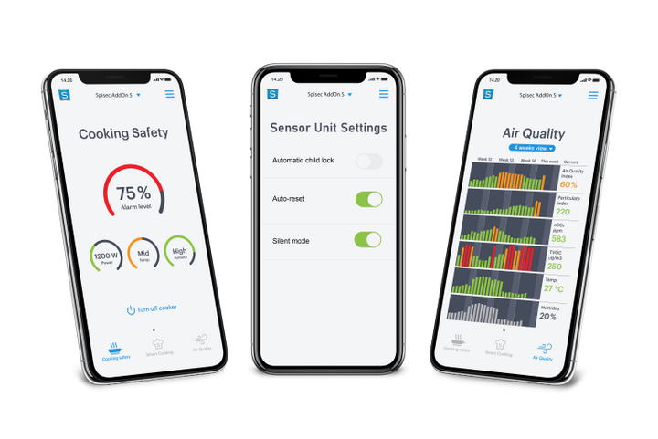 App till spisvakt Spisec AddOn