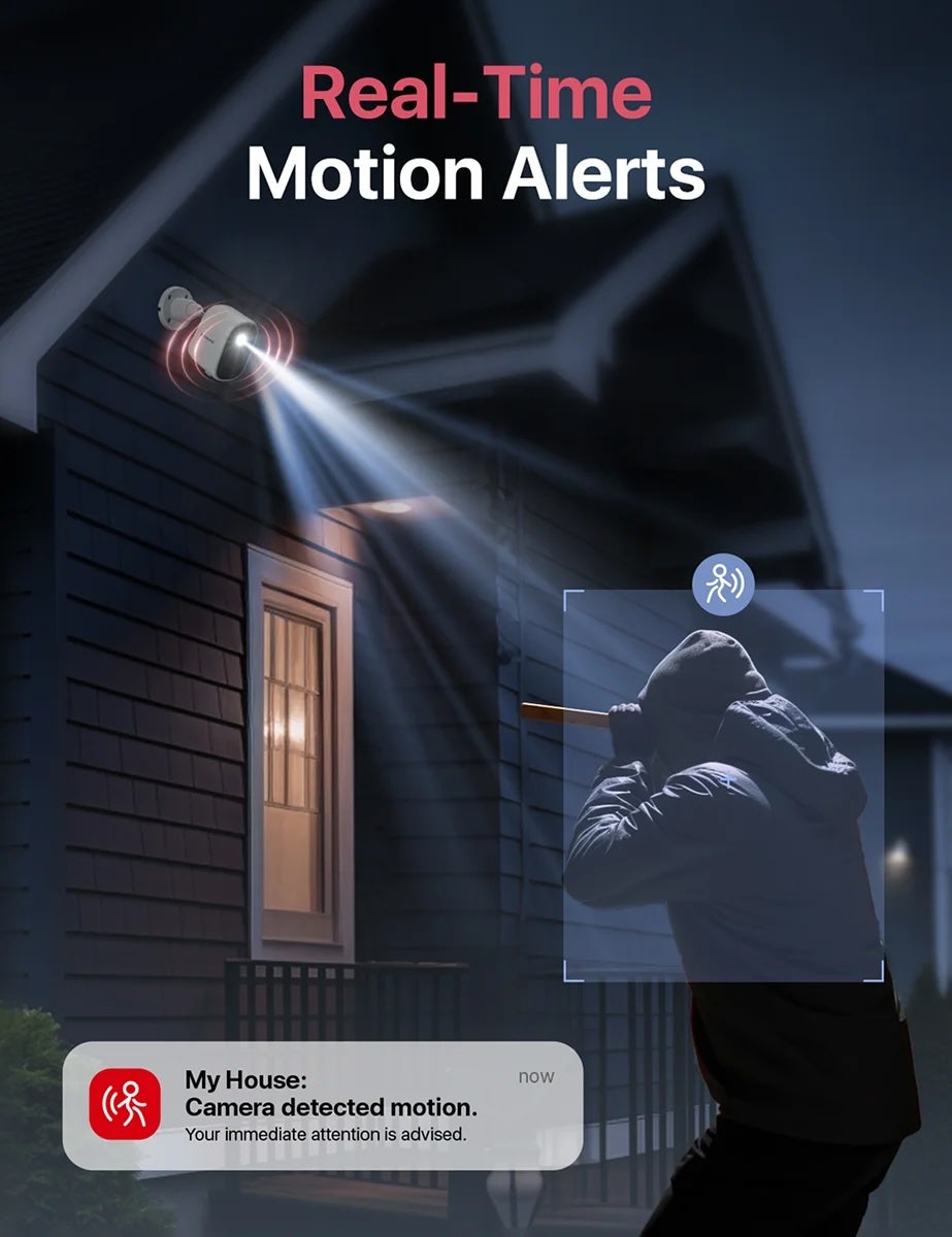 Inom- & utomhuskamera X-Sense SSC0A med WiFi och solcellsladdare