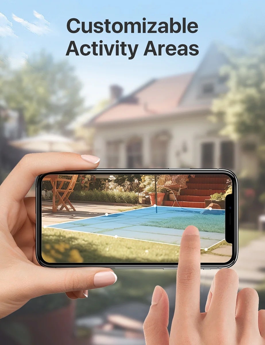 Inom- & utomhuskamera X-Sense SSC0A med WiFi och solcellsladdare