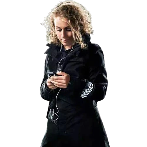 St George Security Store rynkat reflexarmband med 3M Scotchlite på en jackärm för ökad synlighet i mörkret