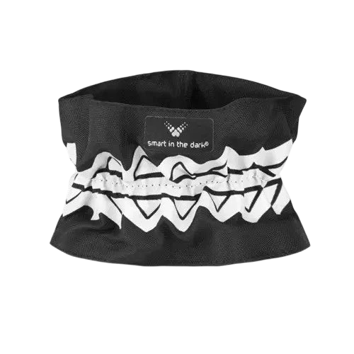 St George Security Store rynkat reflexarmband i svart med vitt mönster från 3M Scotchlite för ökad synlighet