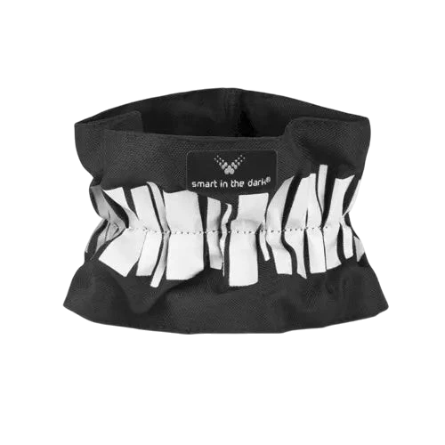 St George Security Store gerafftes schwarzes Reflexarmband mit 3M Scotchlite für Jacken