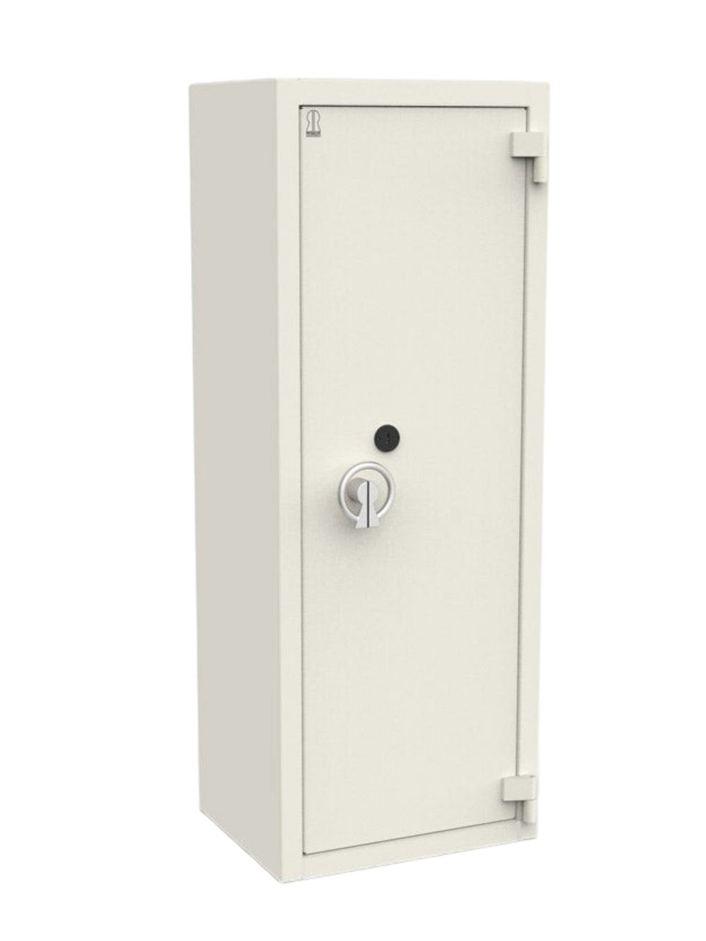 St George Security Store Robursafe RSK 1600 Sicherheitsschrank in hellem Grau mit Drehgriff und Scharnieren