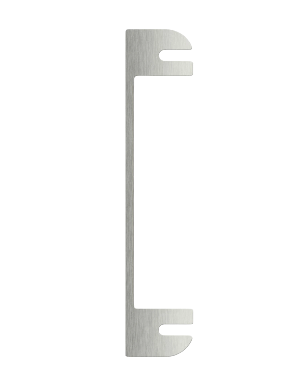 St George Security Store underläggsbleck i silverfärgad metall för slutbleck, 200 mm långt.