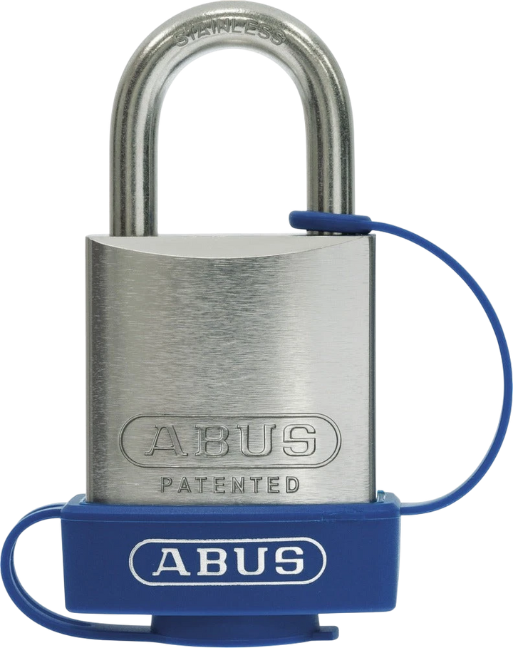 St George Security Store blaues Zylinderschutzgehäuse für ABUS Titalium 83TIIB/45 Vorhängeschloss