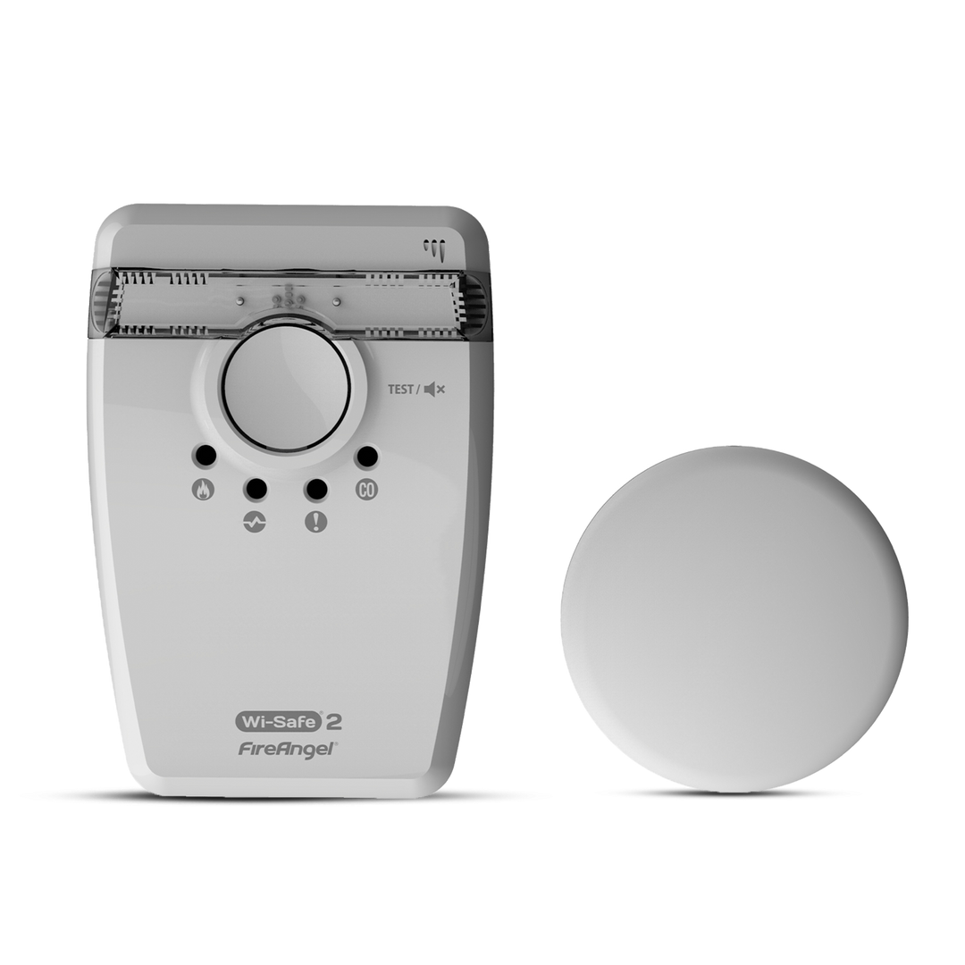 Stroboskop och vibrationskudde till FireAngel Wi-Safe2 brandvarnaresystem