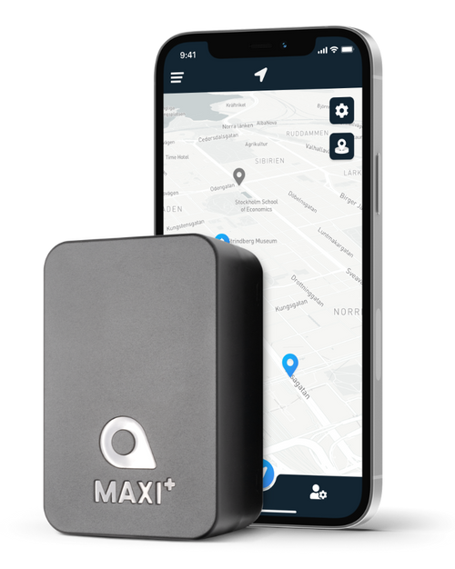 Godkänd spårsändare med 4G SweTrack™ Maxi+