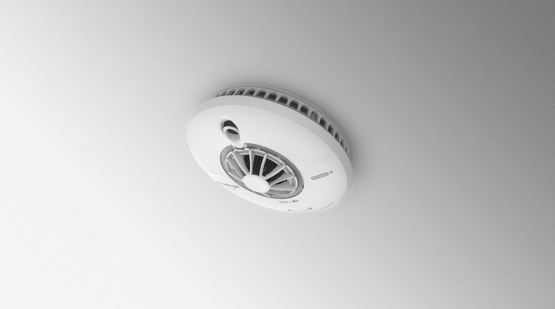 Temperaturvarnare FireAngel Wi-Safe2 sammankopplingsbar med inbyggt 10-års batteri