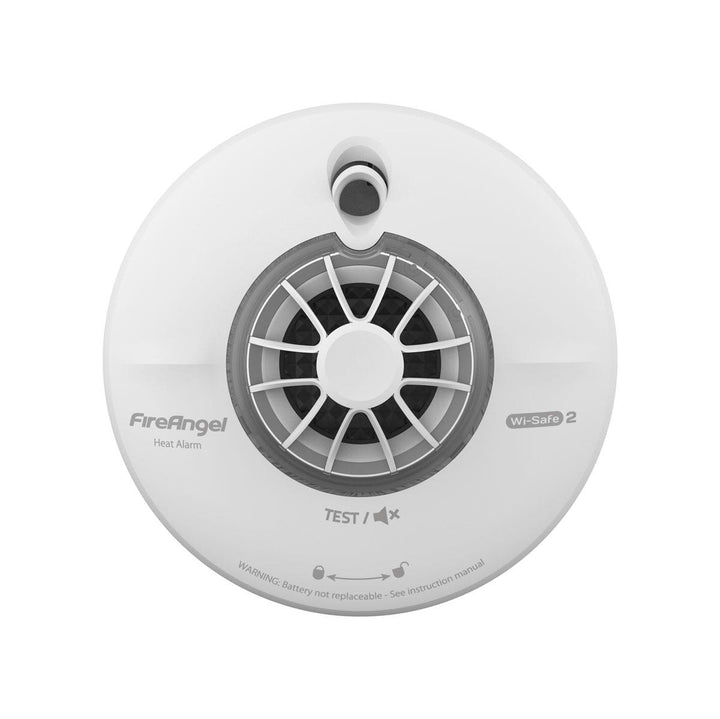 Temperaturvarnare FireAngel Wi-Safe2 sammankopplingsbar med inbyggt 10-års batteri