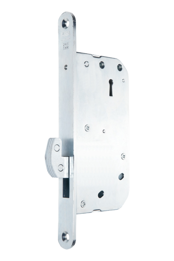 Tillhållarlåshus ASSA 249 med hakregel