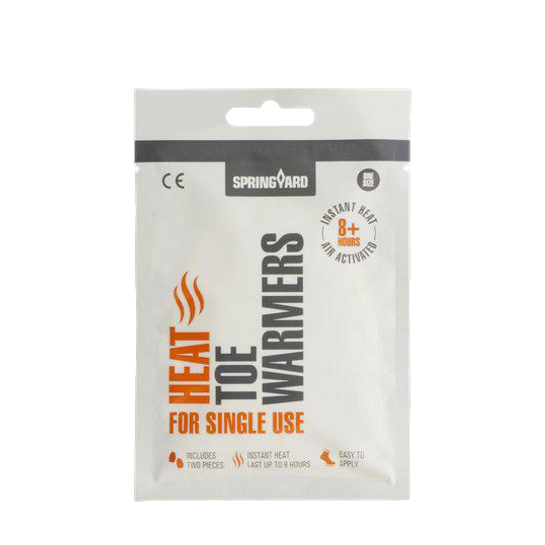 Tåvärmare för engångsbruk 2-pack Springyard