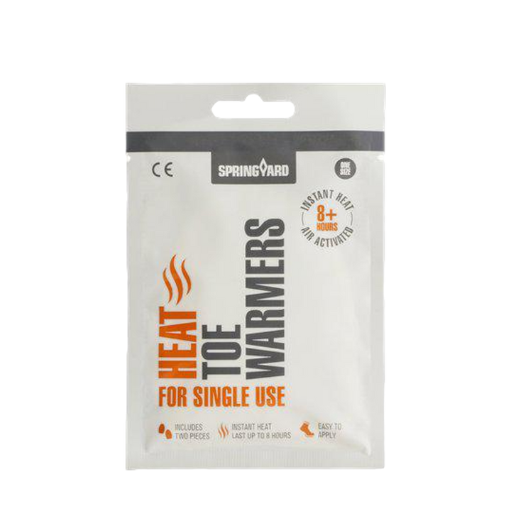 Tåvärmare för engångsbruk 2-pack Springyard