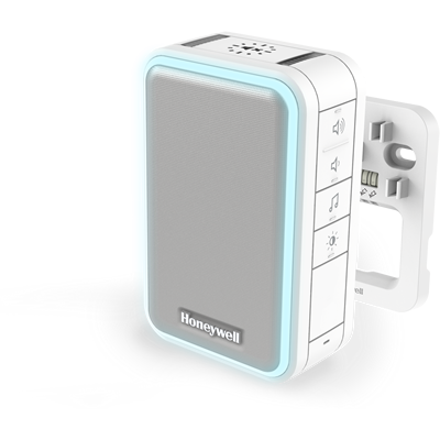 Trådlös och trådbunden dörrklocka Honeywell DW915S Vit