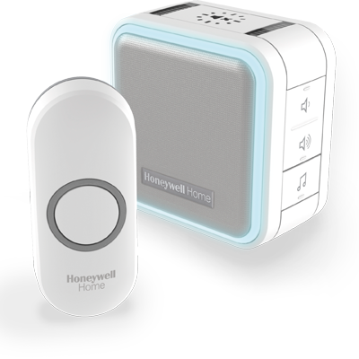 Trådlös dörrklocka Honeywell DC515N 150 m Vit
