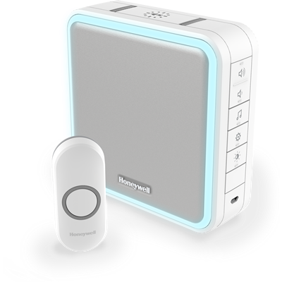 Trådlös dörrklocka Honeywell DC915N 200 m Vit