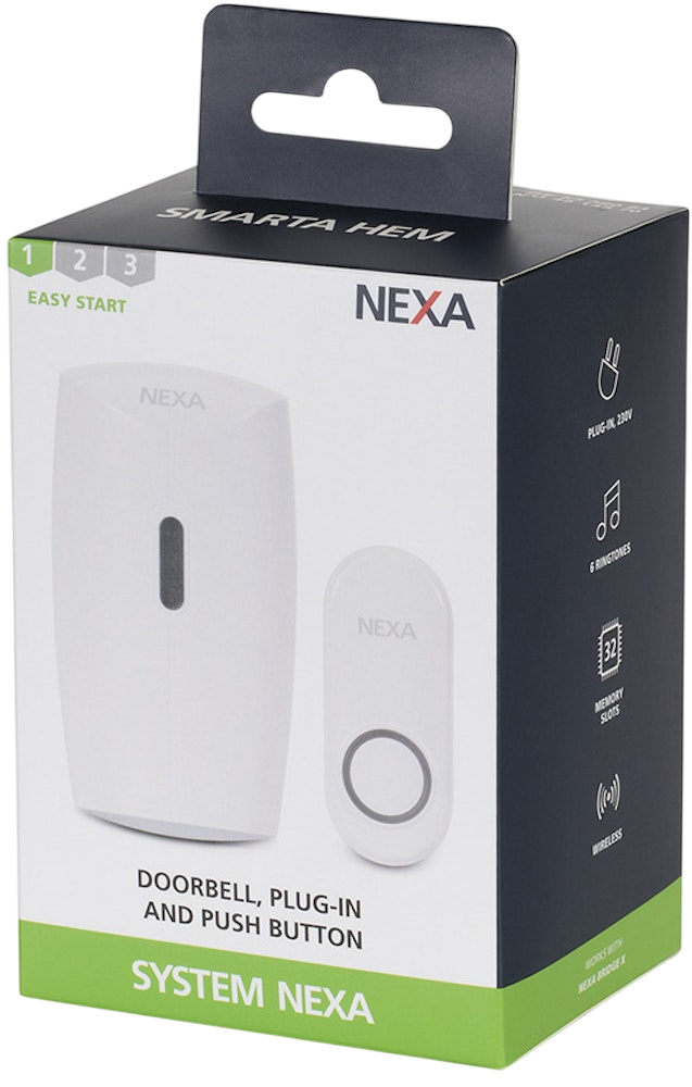 Trådlös dörrklocka Nexa MLR-1923 Förpackning