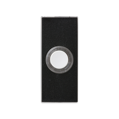 Tryckknapp till trådbundna dörrklockor Honeywell D534 Lightspot Svart