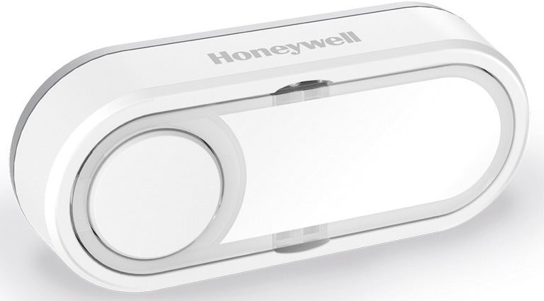 Trådlös tryckknapp till Honeywell dörrklockor DCP511 – Liggande Vit