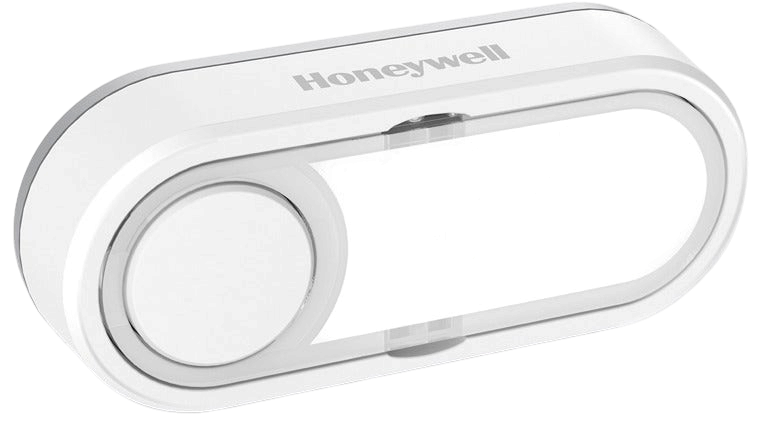 Trådlös tryckknapp till Honeywell dörrklockor DCP511 – Liggande Vit – St George