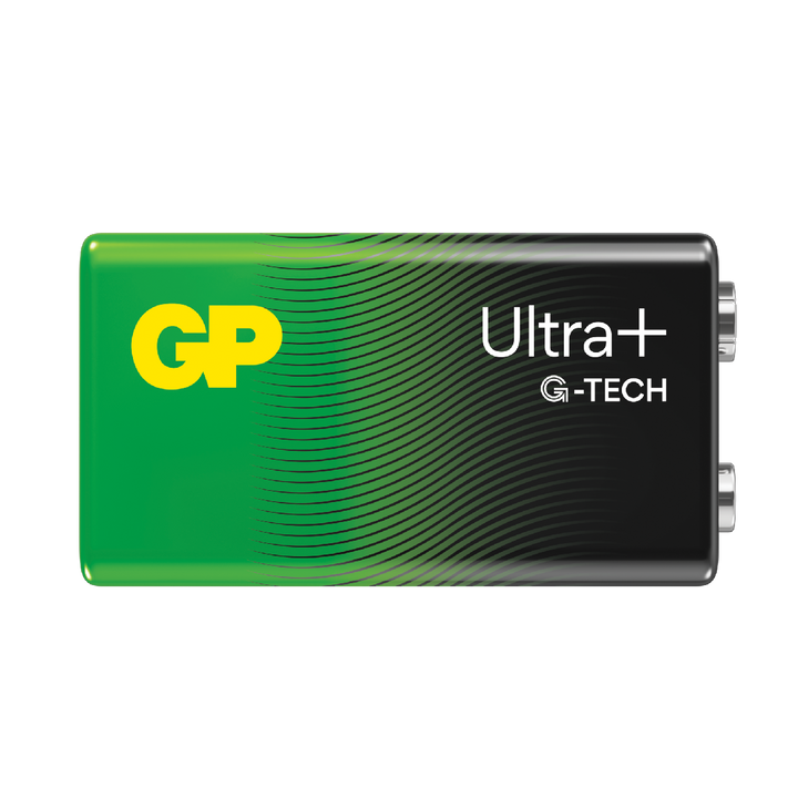 Engångsbatteri GP Ultra Plus 9V / 6LF22 20-pack