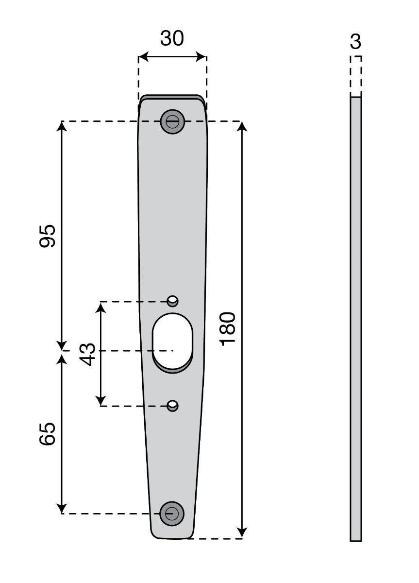 Underläggsbricka ASSA 4285