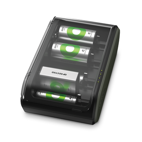 Batteriladdare GP ReCyko Universal AA/ AAA / C / D / 9V  (B631)