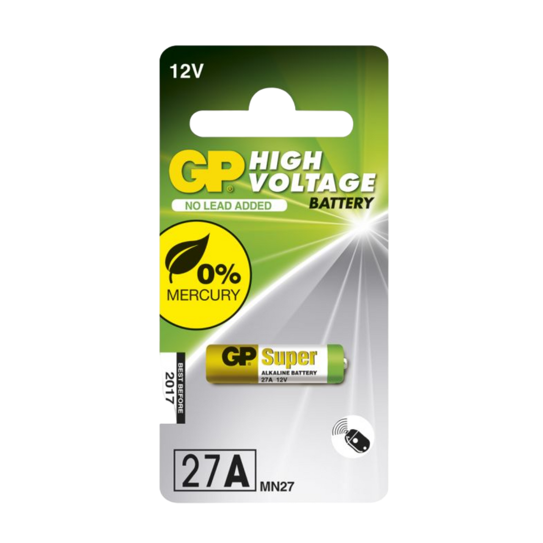 Engångsbatteri GP Super Specialbatteri 27A med 12V