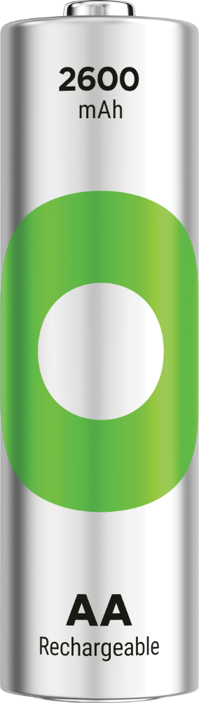 Uppladdningsbart batteri GP ReCyko AA / LR6 med 2600 mAh