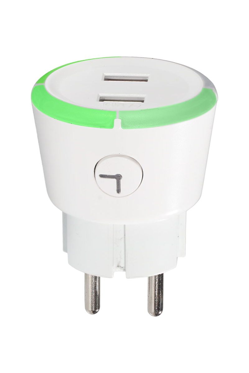 USB-A laddare med säkerhetstimer CAPiDi Vit