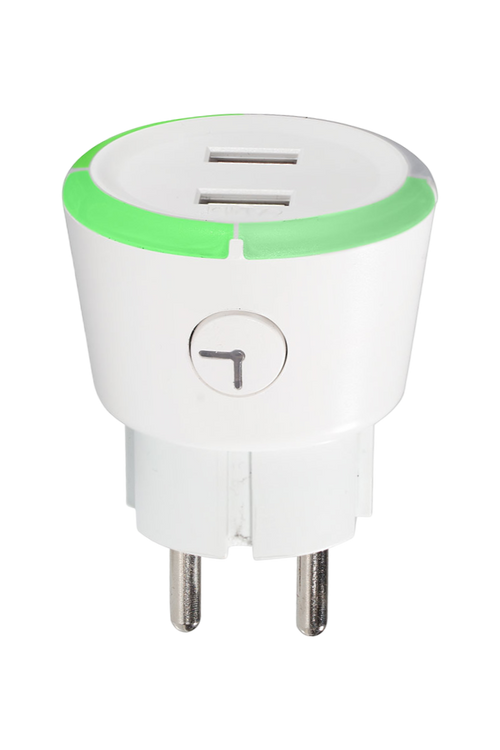 USB-A laddare med säkerhetstimer CAPiDi Vit
