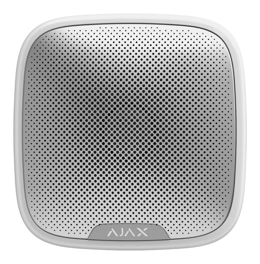 Utomhussiren Ajax StreetSiren Vit