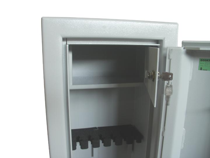 Vapenskåp Robursafe RSK 7 med låsbart fack