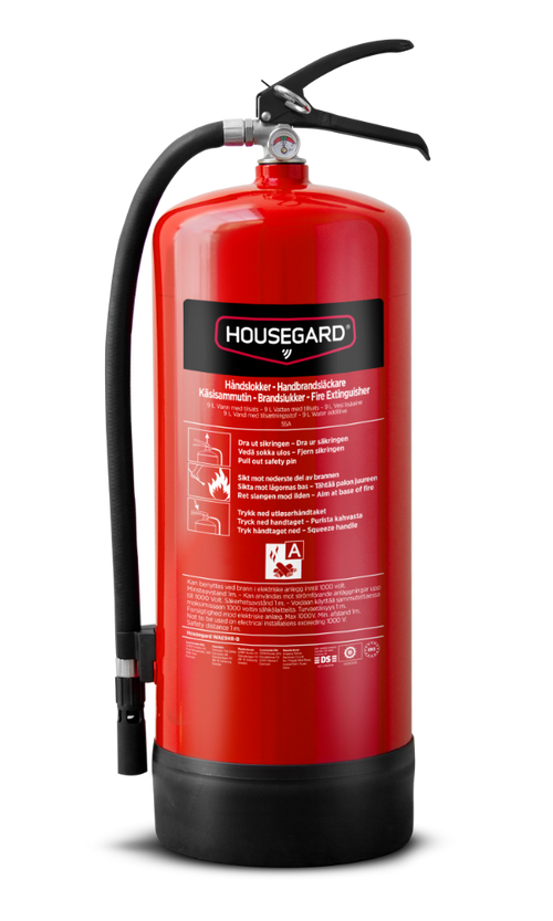 Vattensläckare med tillsats Housegard 9 liter