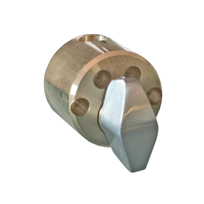 Rund vredcylinder till insidan ASSA - Mattkrom